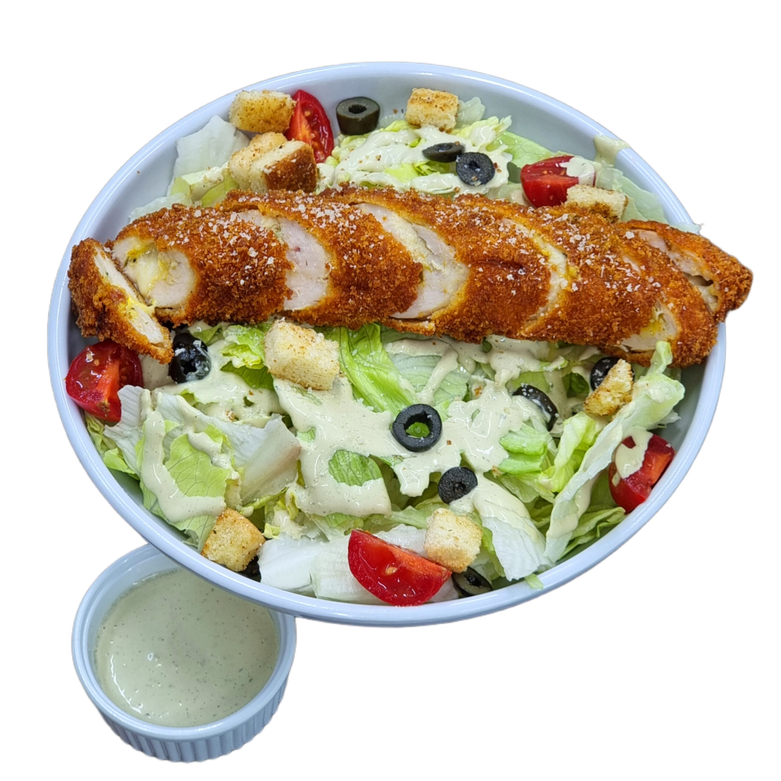 سالاد سزار سوخاری / Fried Caesar Salad