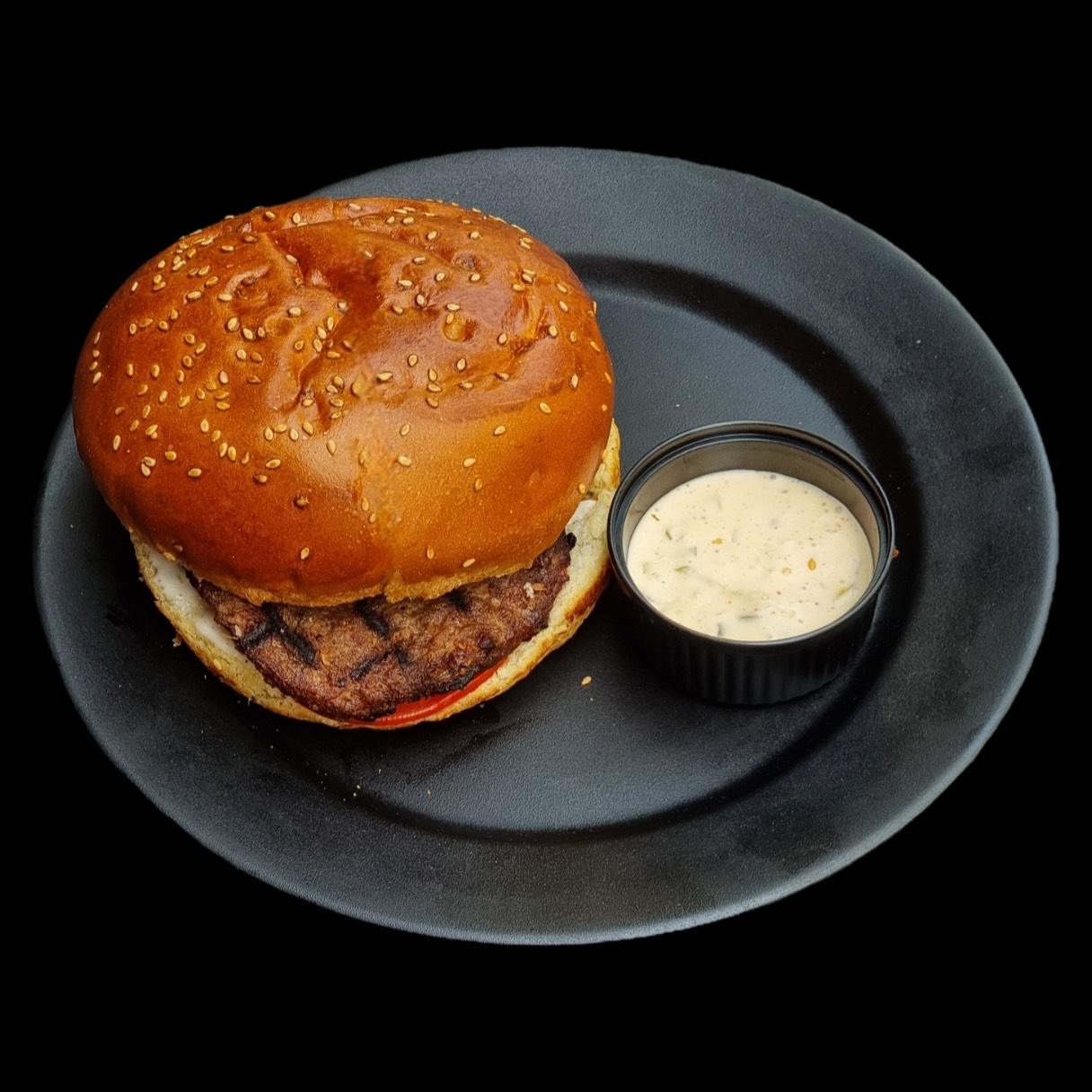 برگر کلاسیک زغالی / Classic Burger