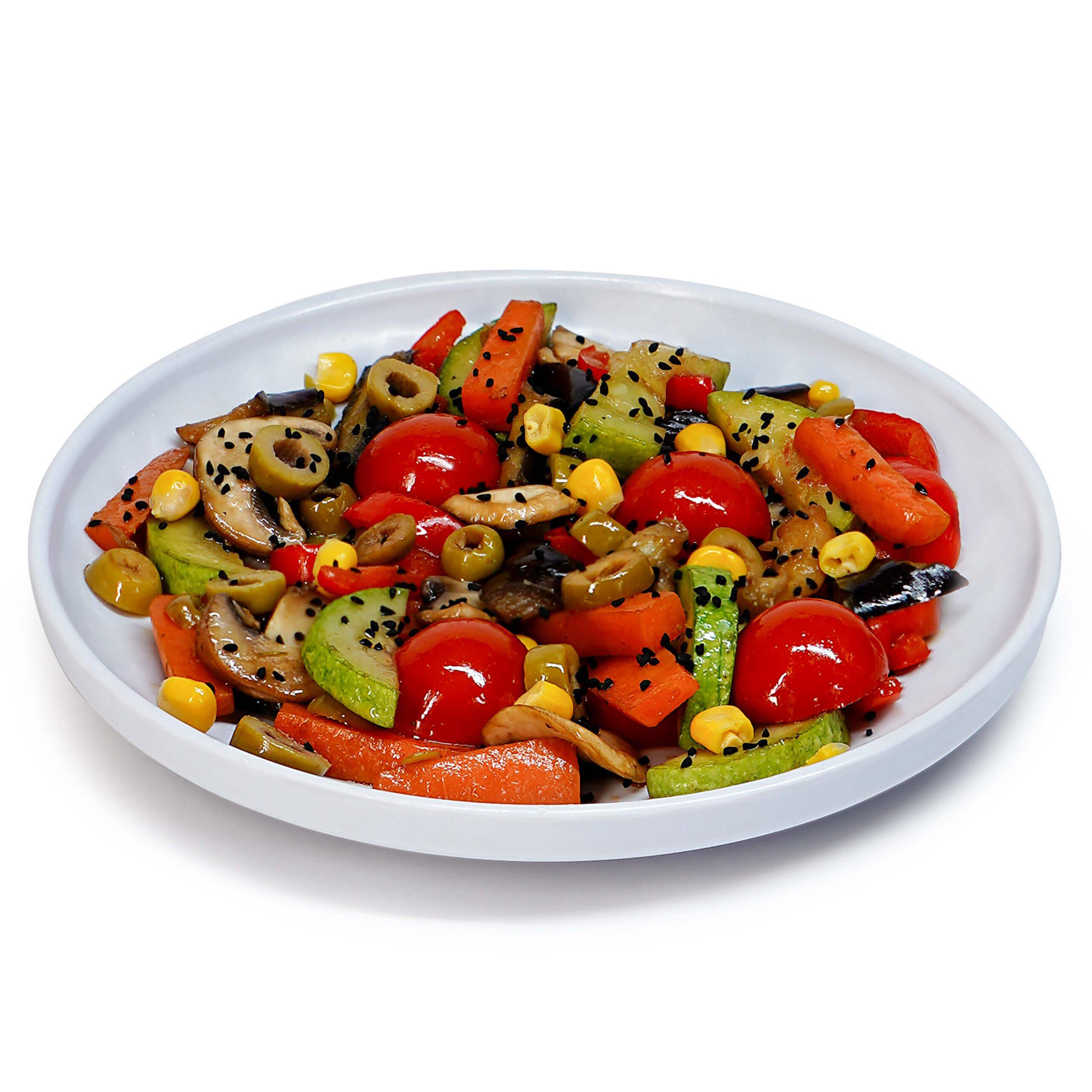 بشقاب سبزیجات